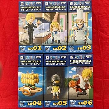 ワンピース ワールドコレクタブル　ヒストリーオブロー全6種 9月発売 ワンピース ワールドコレクタブルフィギュア HISTORY OF